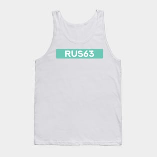 George Russell 63 - Driver Tag #3 Tank Top